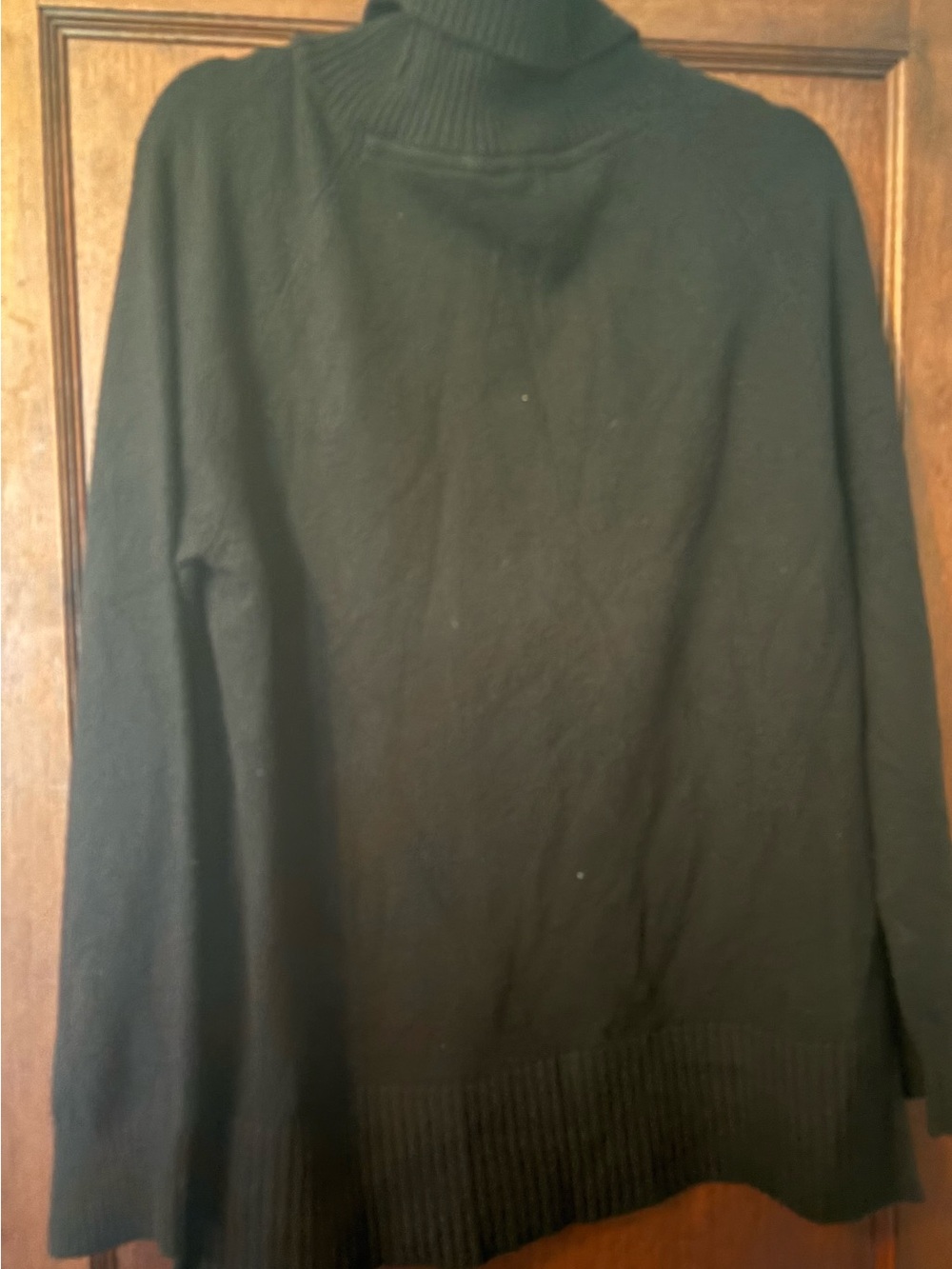 41 Hawthorn Black Turtleneck Sweater — Size L (NWT)